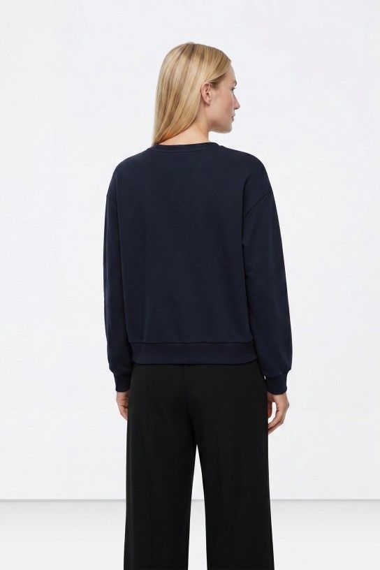 Tiffosi Women's Surtur Sweater Top | Navy Blue 10066311