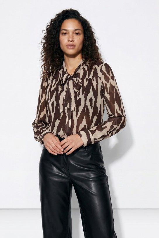 Tiffosi Jordania L/S Shirt | Chocolate 10067284