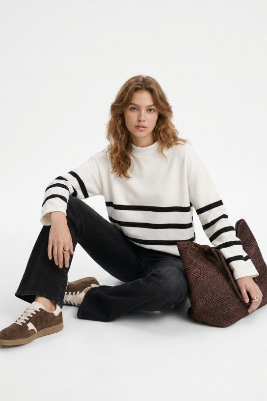 Tiffosi Hysteria Sweater Top | Black 10067454