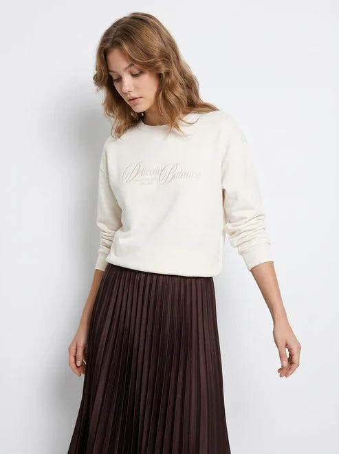 Tiffosi – Surtur Sweatshirt in White