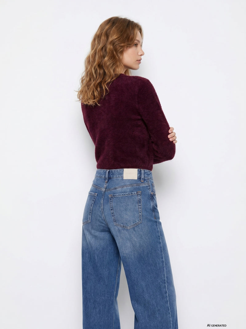Tiffosi cropped cardigan sweater | Fig 10067407 Nodos