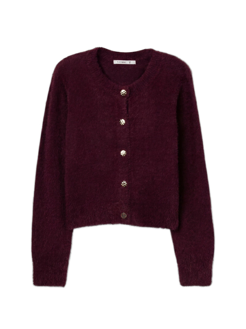 Tiffosi cropped cardigan sweater | Fig 10067407 Nodos