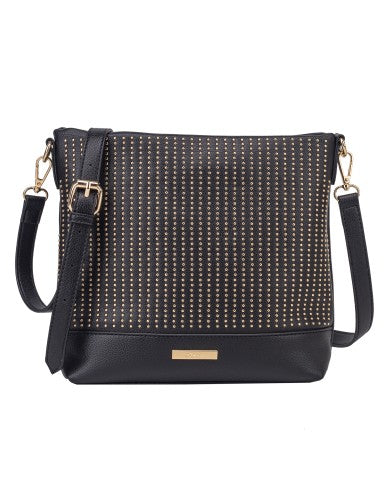 Hampton Laurel Crossbody Bag | Black 18H1668