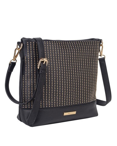 Hampton Laurel Crossbody Bag | Black 18H1668