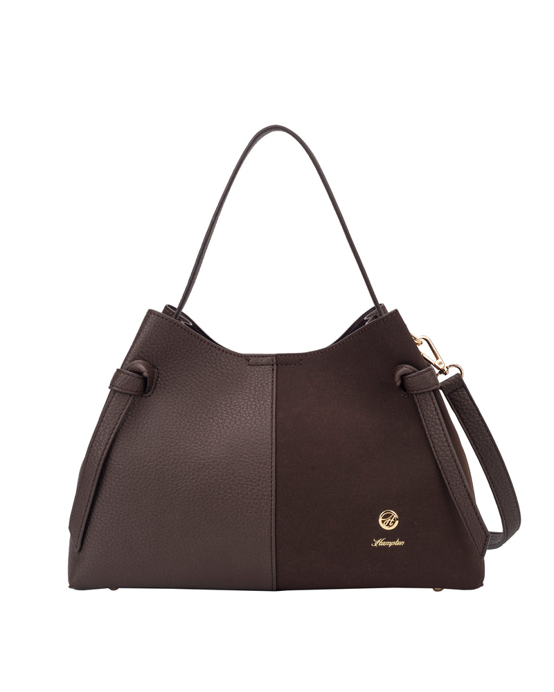 Hampton Camellia  2-in-1 A-Line Grab Bag | Brown 18H1670