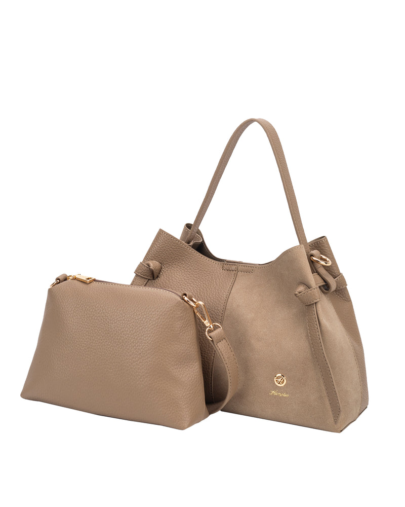 Hampton Camellia  2-in-1 A-Line Grab Bag | Fawn 18H1670