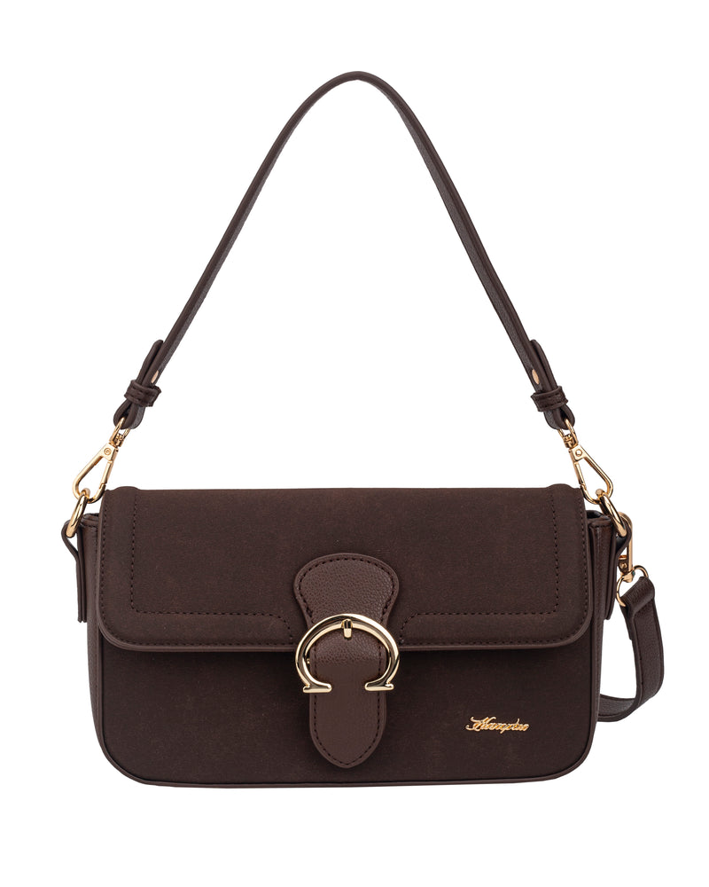 Hampton Blossom Flap Over Shoulder | Brown 18H1671