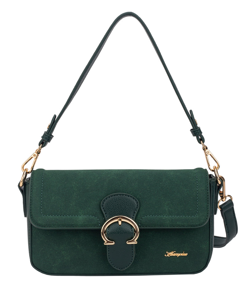 Hampton Blossom Flap Over Shoulder | Green 18H1671