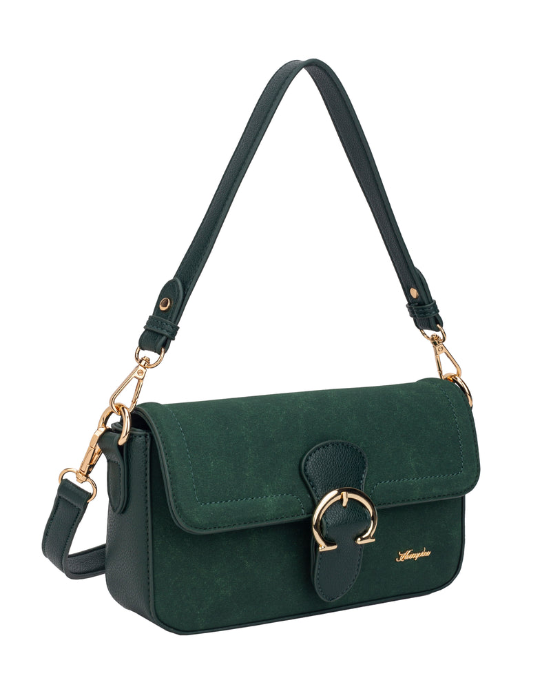 Hampton Blossom Flap Over Shoulder | Green 18H1671