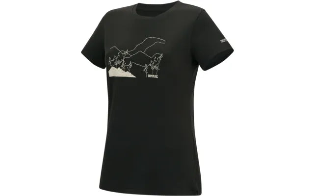Regatta Fingal Stretch Women's Performance Shirt | Black RWT384