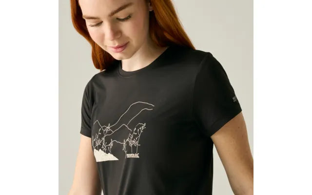Regatta Fingal Stretch Women's Performance Shirt | Black RWT384