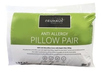 2 Pack Anti Allergy Pillows 02684