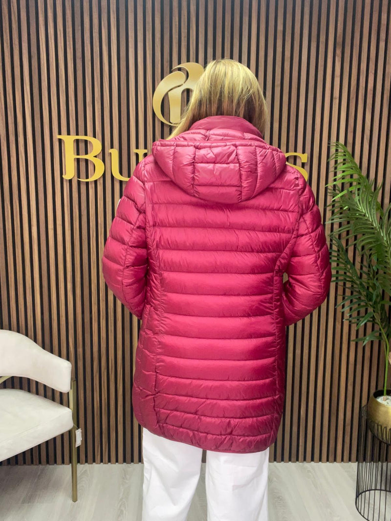 Frandsen Quilted Hooded Puffer Coat | Orchid 103 588