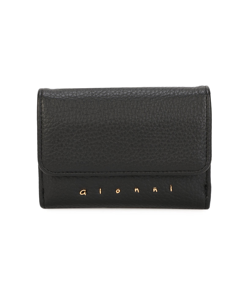 Gionni Saffron Zip Wallet | Black 20G1274