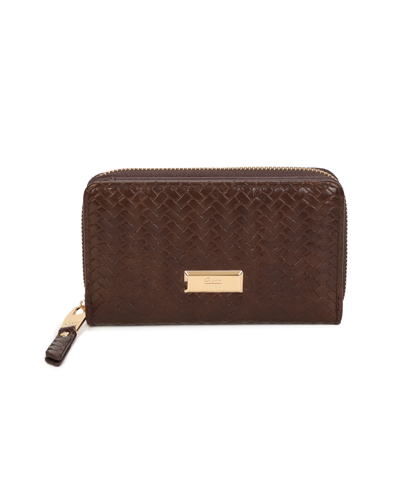 Gionni Neroli Zip Purse | Brown 20G1276