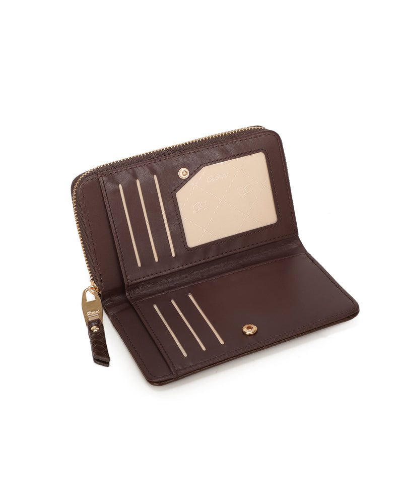 Gionni Neroli Zip Purse | Brown 20G1276