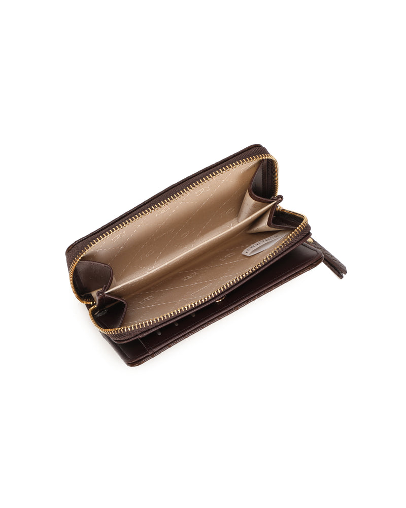 Gionni Neroli Zip Purse | Brown 20G1276