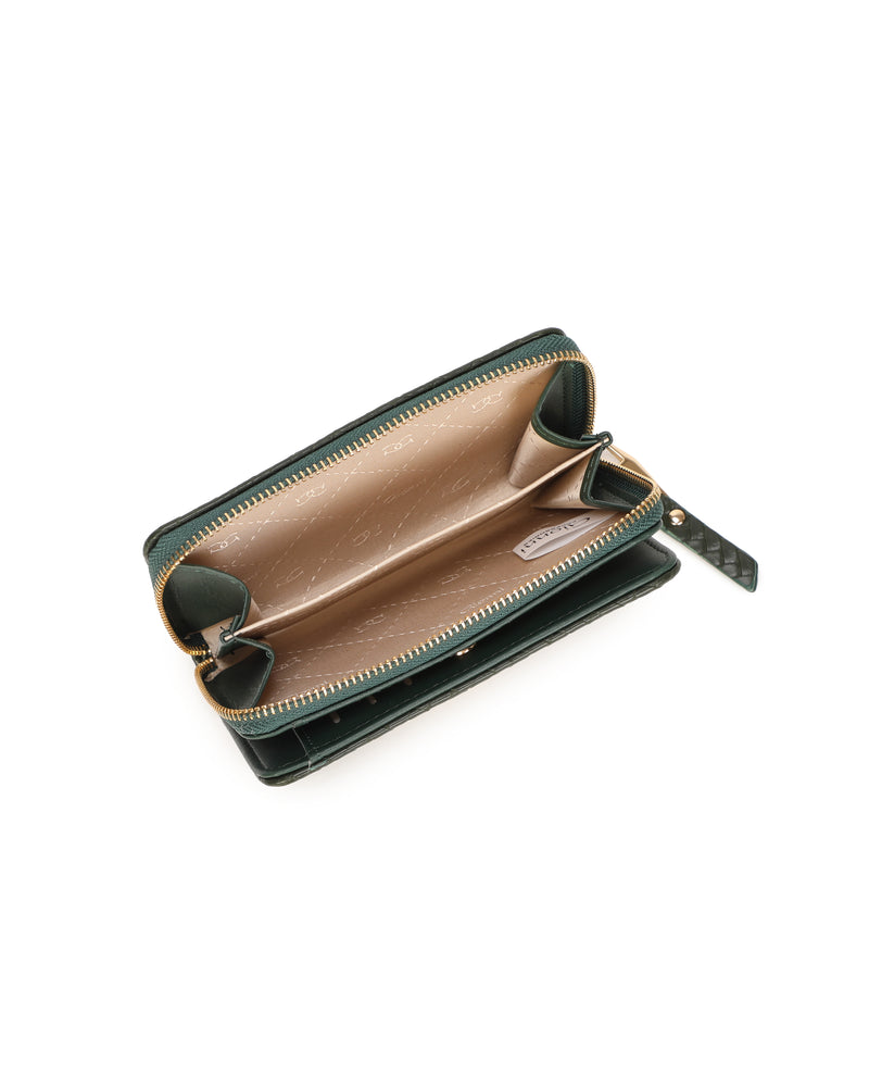 Gionni Neroli Zip Purse | Green 20G1276