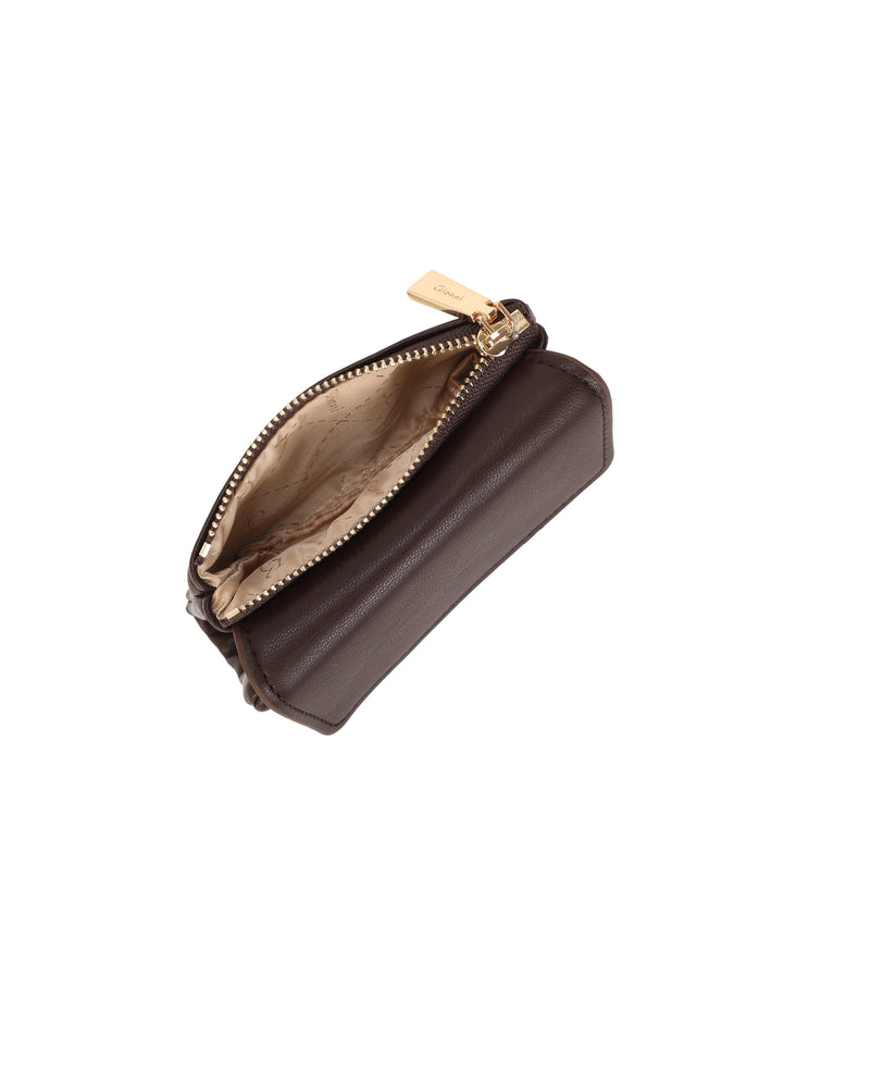 Gionni Clove Purse with Zip | Brown 20G1278