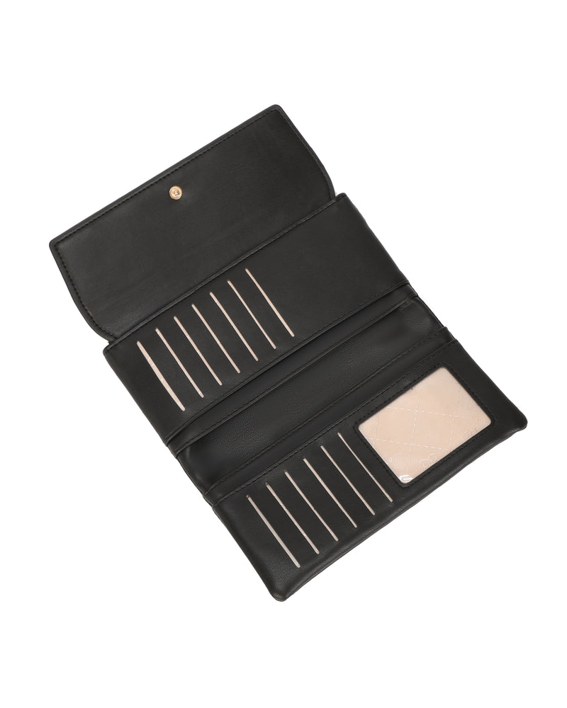 Gionni Clove Purse with Zip | Black 20G1279