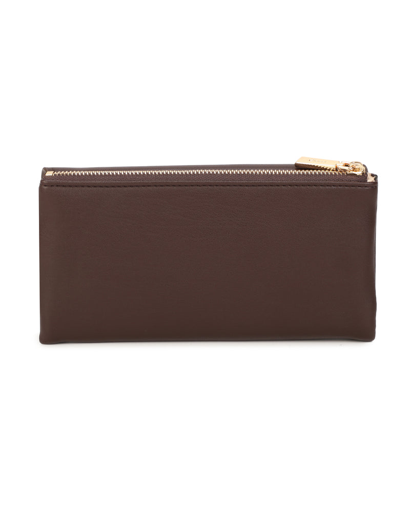 Gionni Clove Purse with Zip | Brown 20G1279
