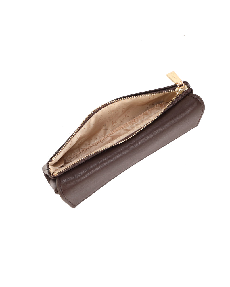 Gionni Clove Purse with Zip | Brown 20G1279
