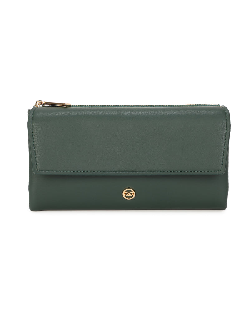 Gionni Clove Purse with Zip | Green 20G1279