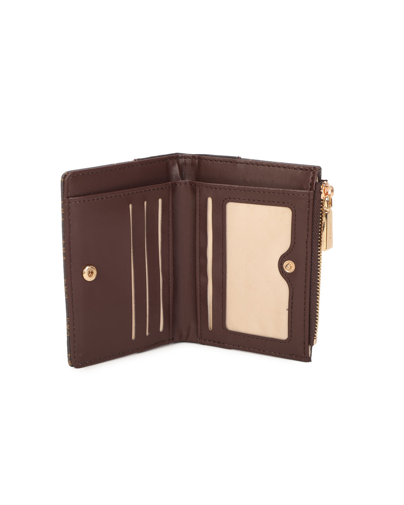 Gionni Elixir Button Purse | Brown 20G1282