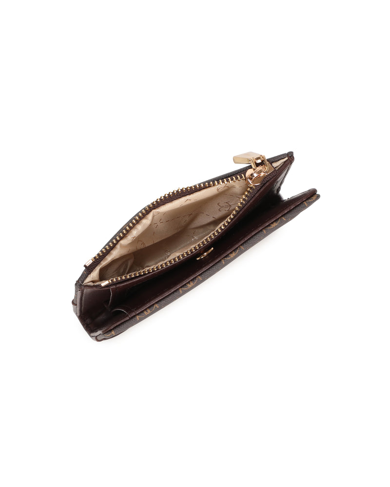 Gionni Elixir Button Purse | Brown 20G1282