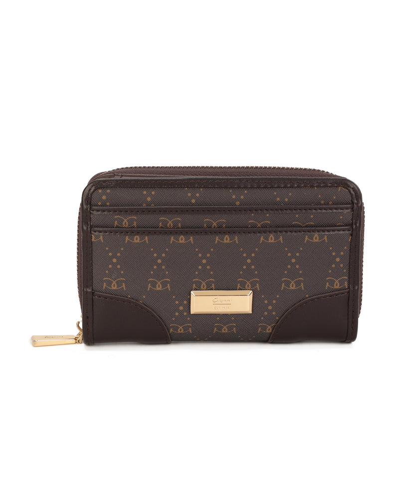 Gionni Elixir Zip Purse | Brown 20G1283