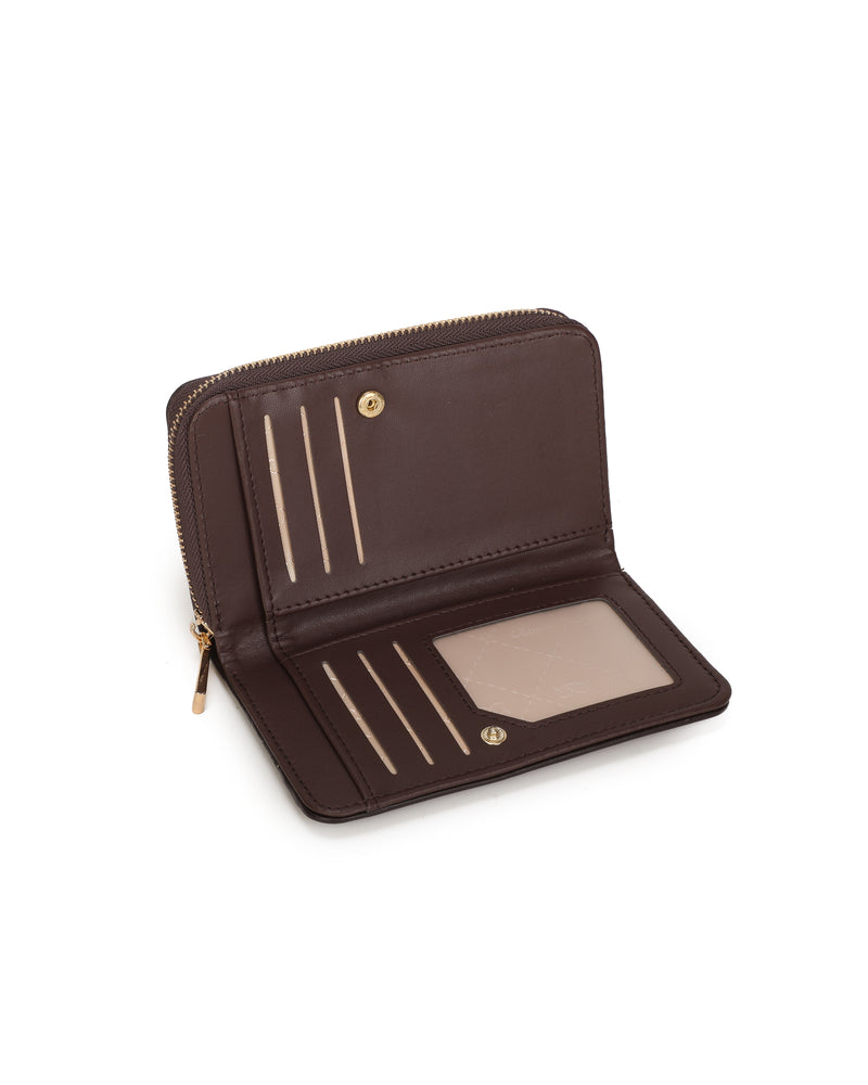 Gionni Elixir Zip Purse | Brown 20G1283