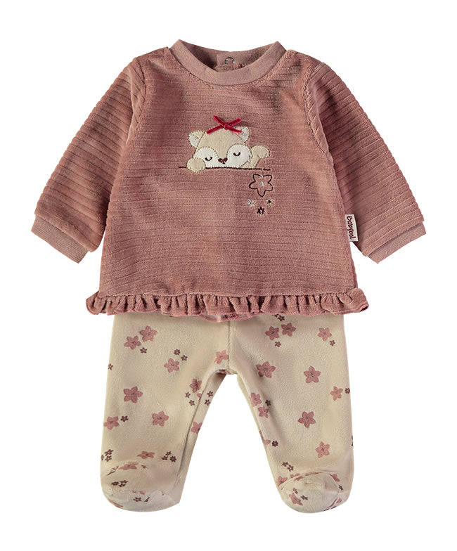 Babybol 2-Piece Set | Pink/Cream 260005