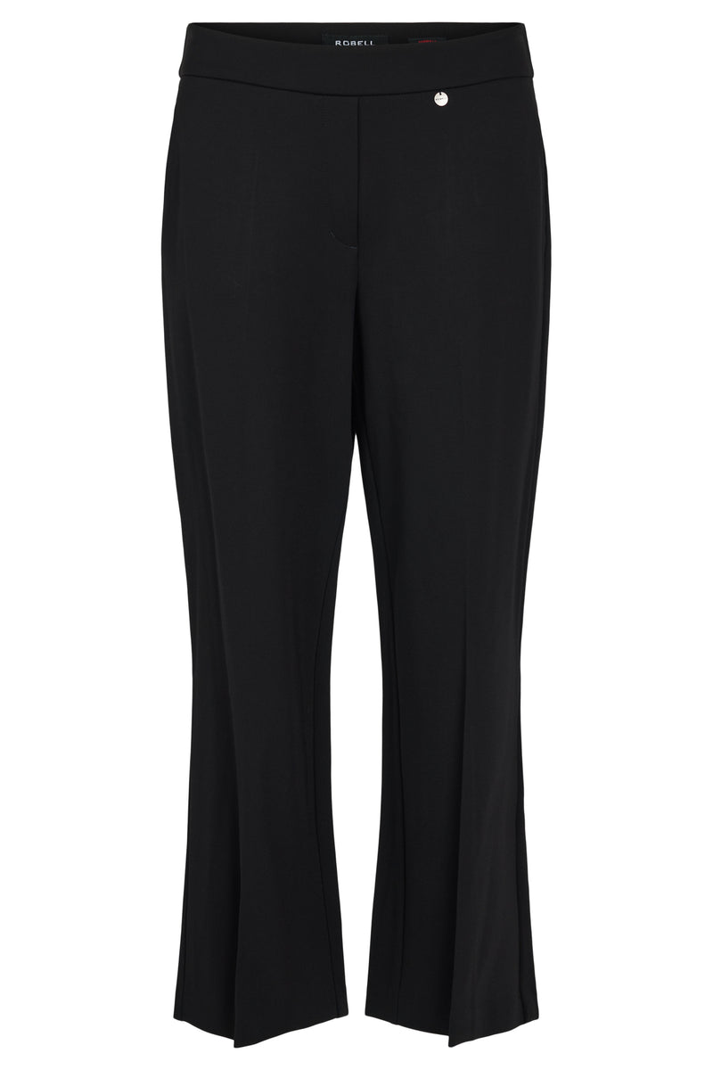 Robell – 68cm Straight Leg Trousers | Black 51582 60012