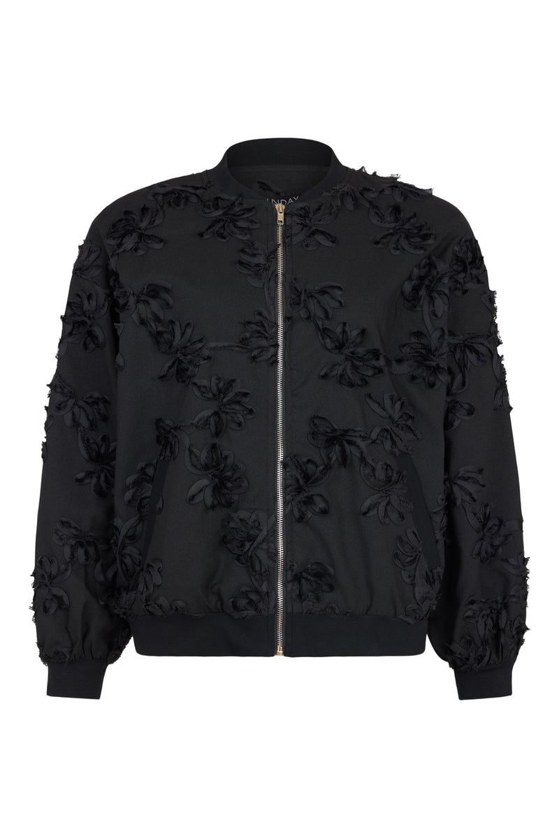 Sunday by Godske Zip up Jacket | Black 6508 6656