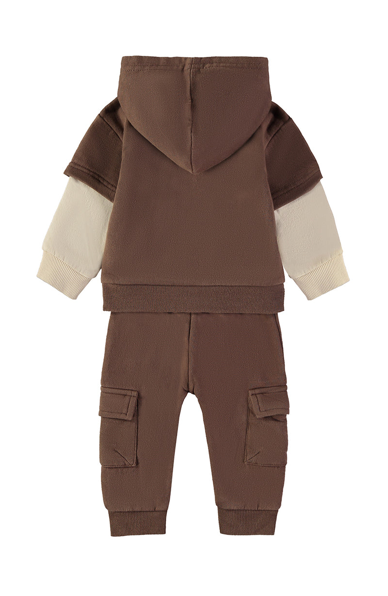 Babybol 2-Piece Set | Brown/Cream 262052