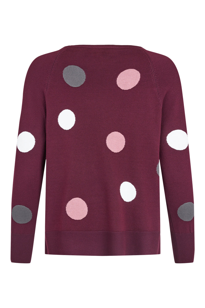 Sunday Pullover Burgundy | Wine 6742 6281