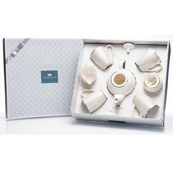 Newgrange Collection Karla Bone China Mug Set 7-Piece |  Cream 30256