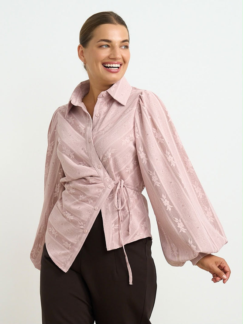 Kyla Clothing Delilah Blouse | Pink 61206JC