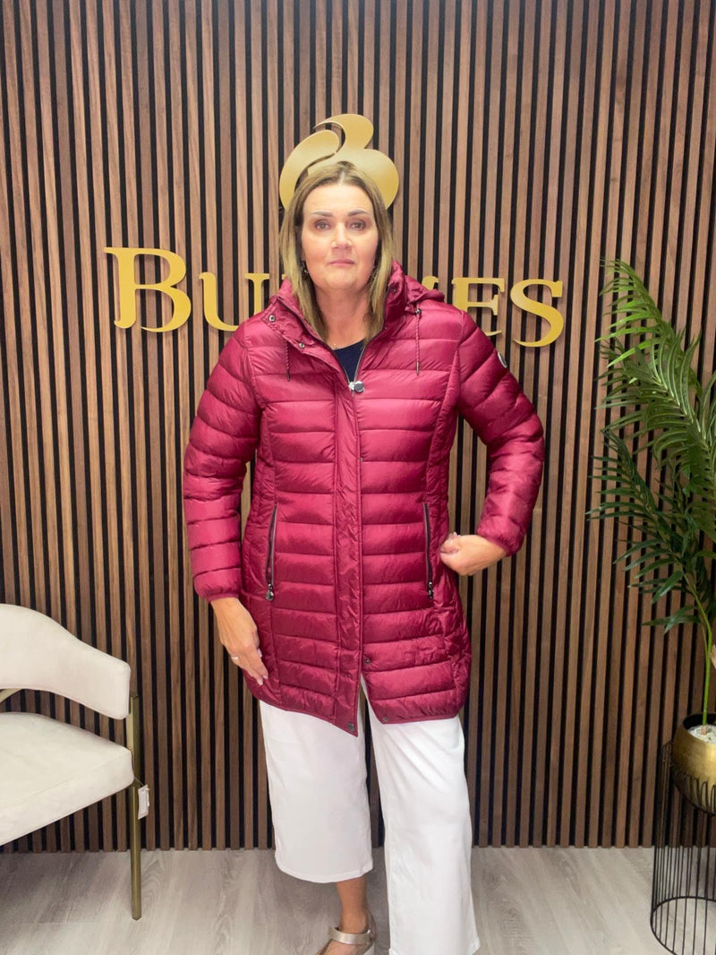 Frandsen Quilted Hooded Puffer Coat | Orchid 103 588