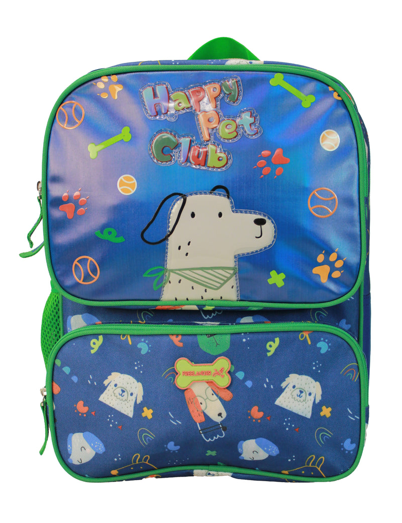 Freelander Kids' Happy Pet Club School Backpack | Indigo 34F350