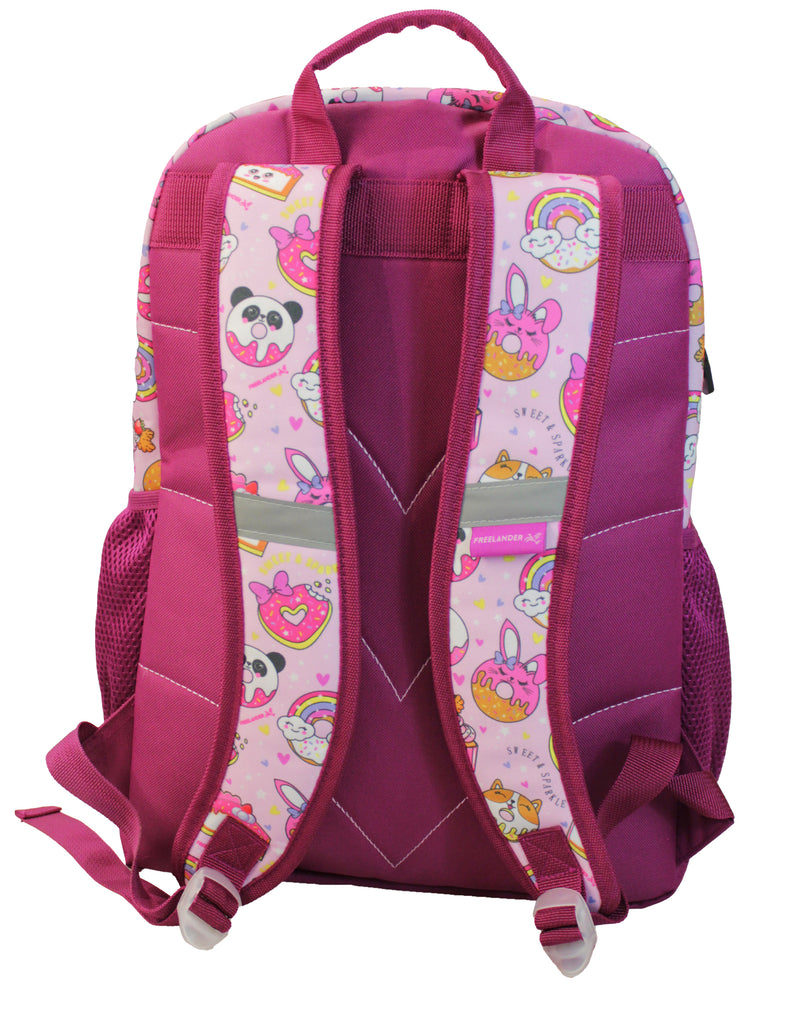 Freelander Girls' Sweet & Sparkle School Backpack | Pink 34F351