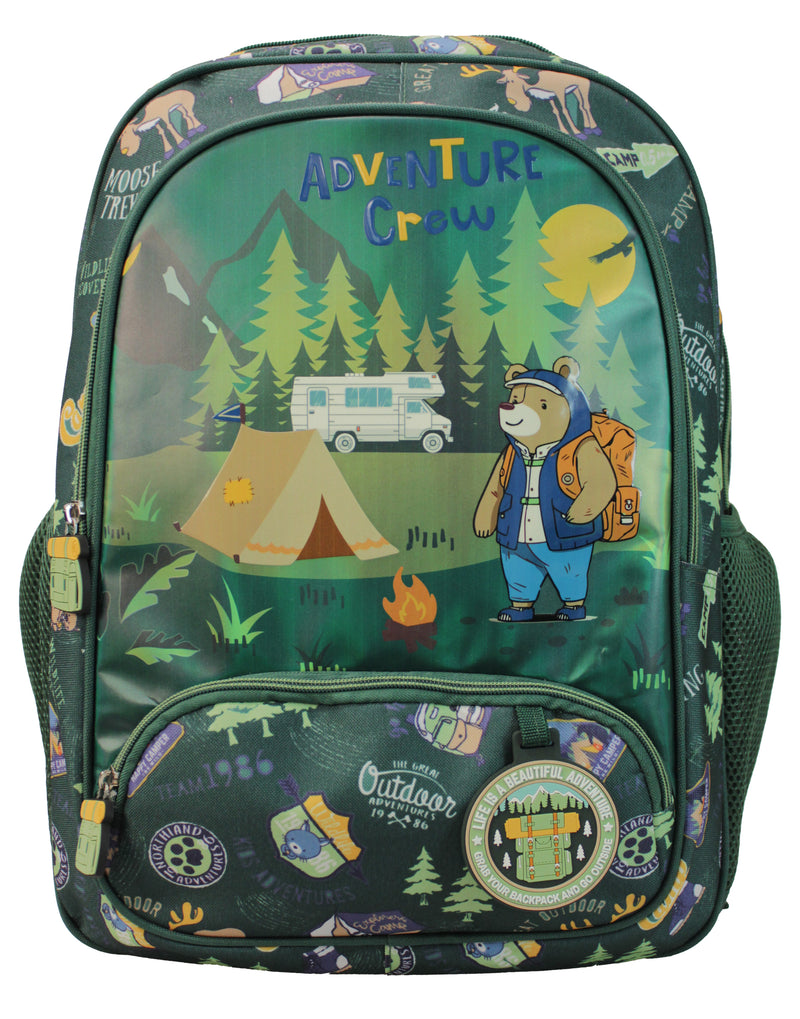 Freelander Kids' Adventure Crew School Backpack | Green 34F352