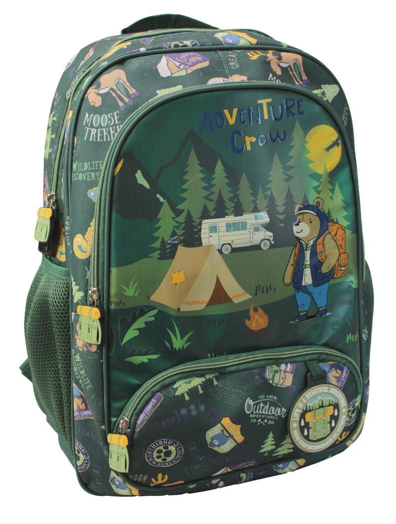 Freelander Kids' Adventure Crew School Backpack | Green 34F352