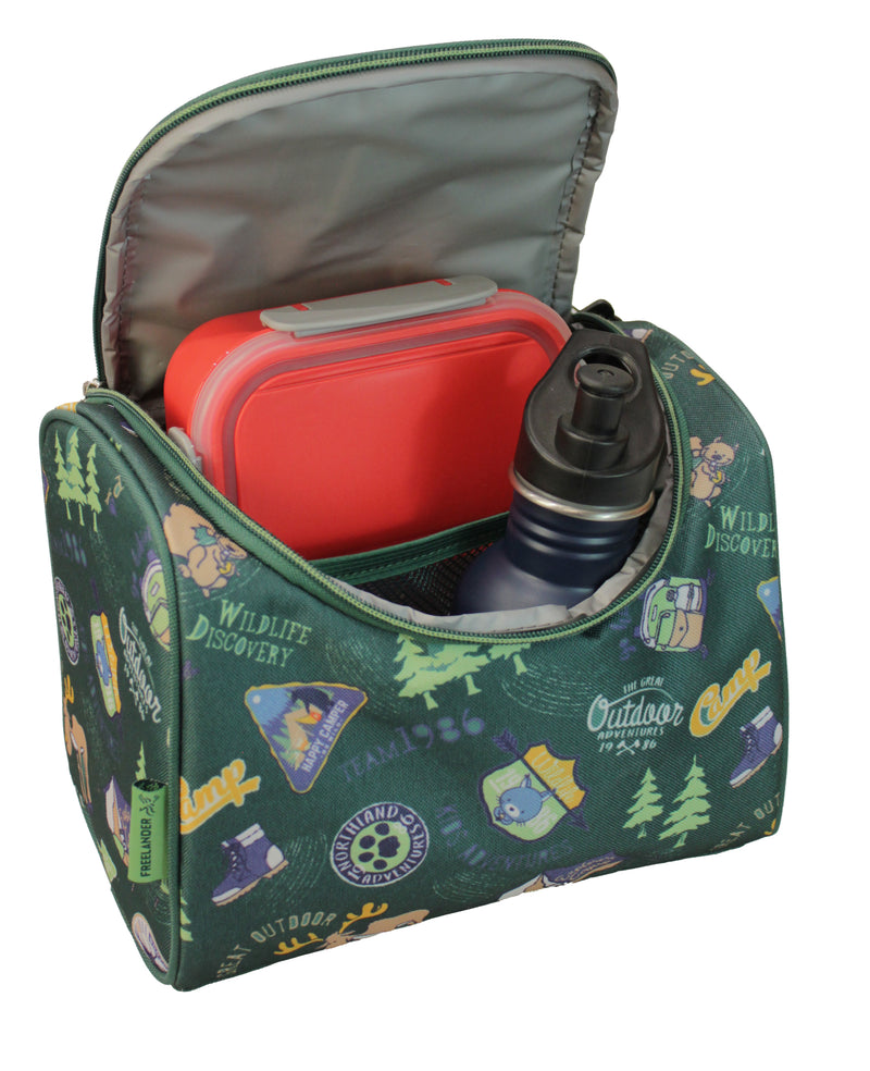 Freelander Kids' Insulated Lunch Bag | Green 35F084