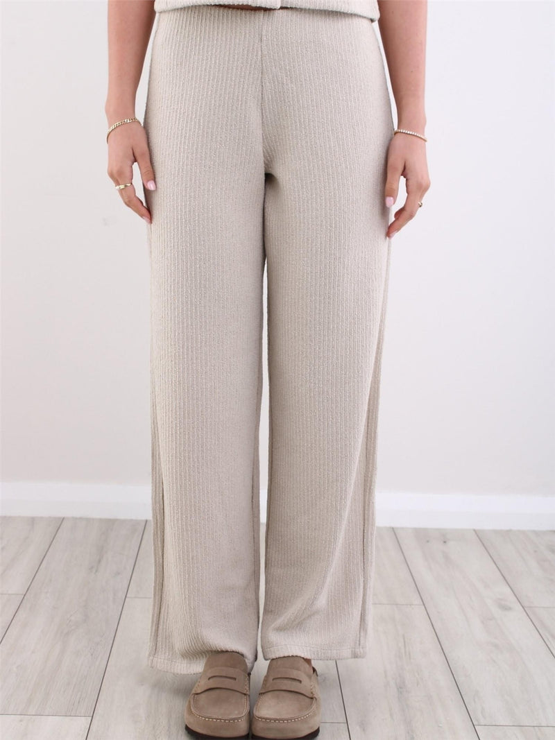 ONLY Vicki Button Pants | Pumice Stone