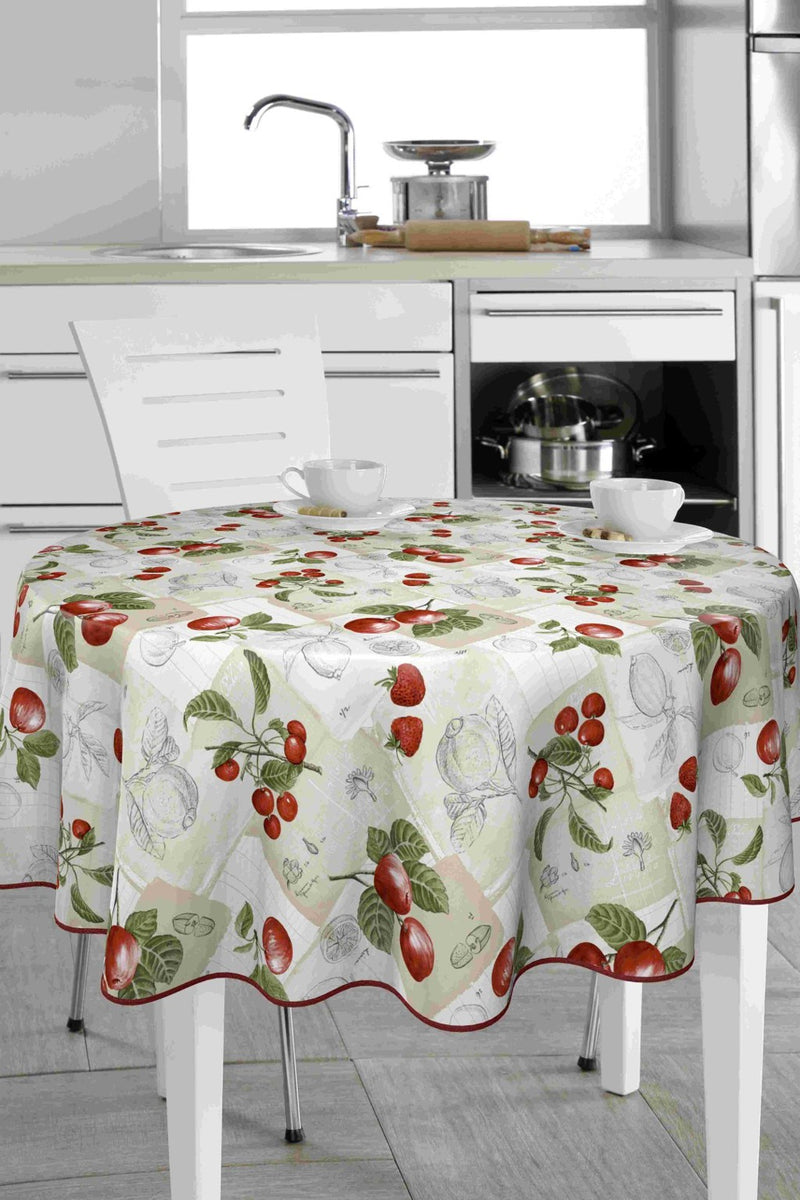 Donal Lynch Round Table Cloth | Red 4Q8/01