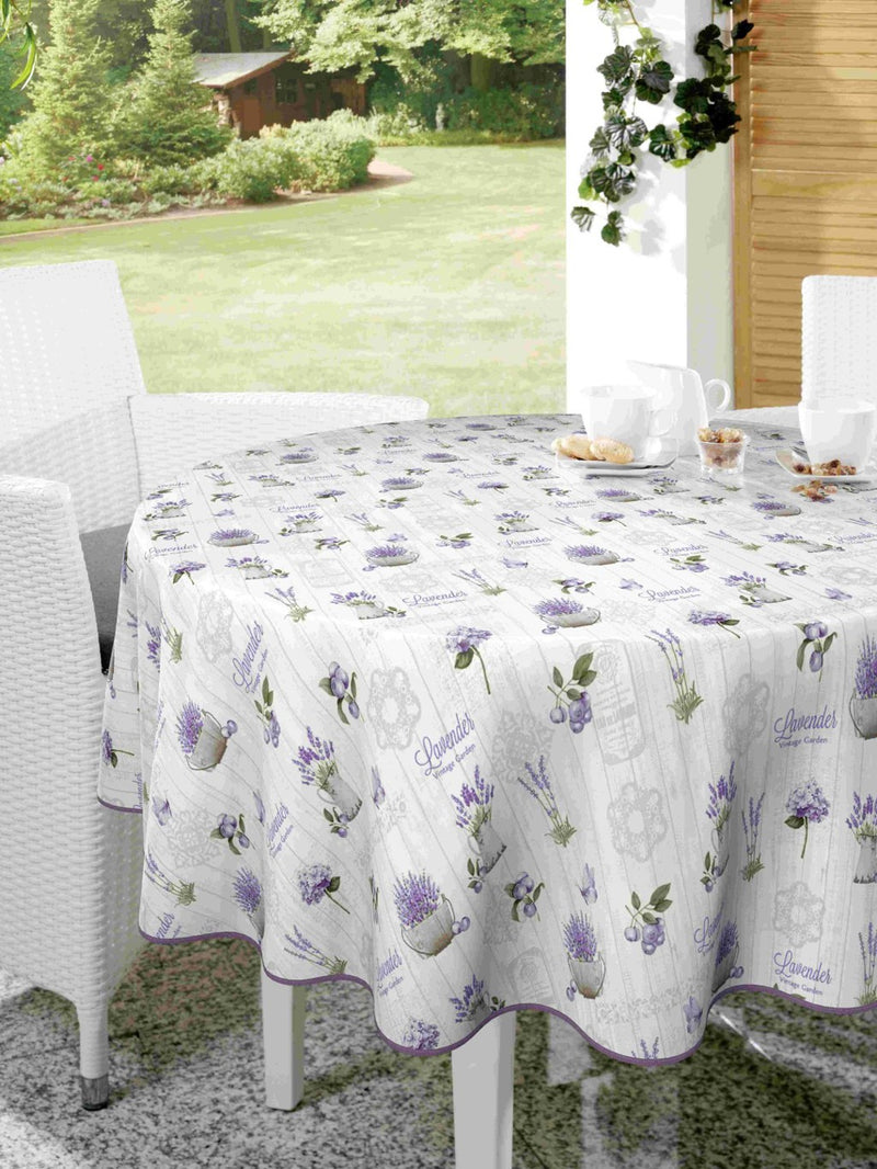 Donal Lynch Round Table Cloth | Lilac A43/01