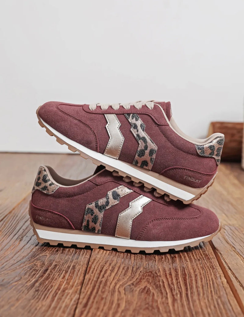 Findlay Lacey Trainers | Wine LY1307