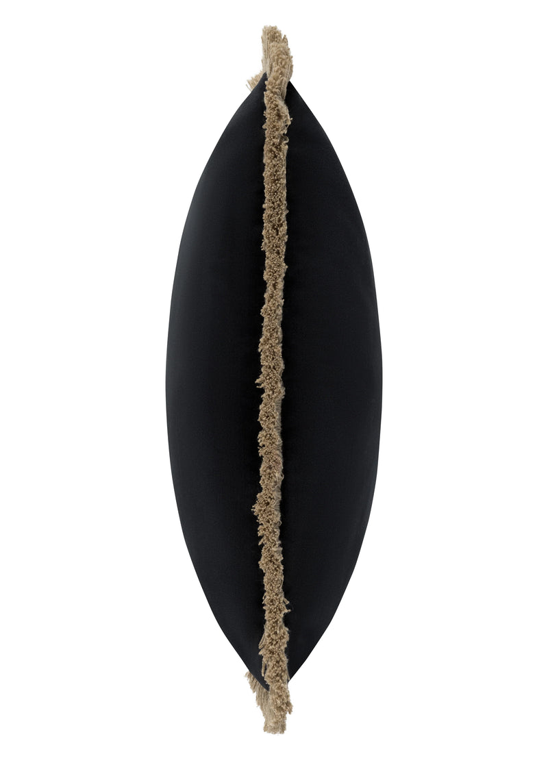 Scatter Box Elodie Velvet Cushion | Black 3CT1562A