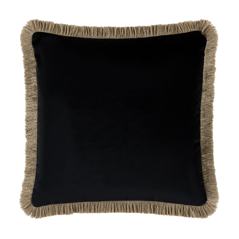 Scatter Box Elodie Velvet Cushion | Black 3CT1562A